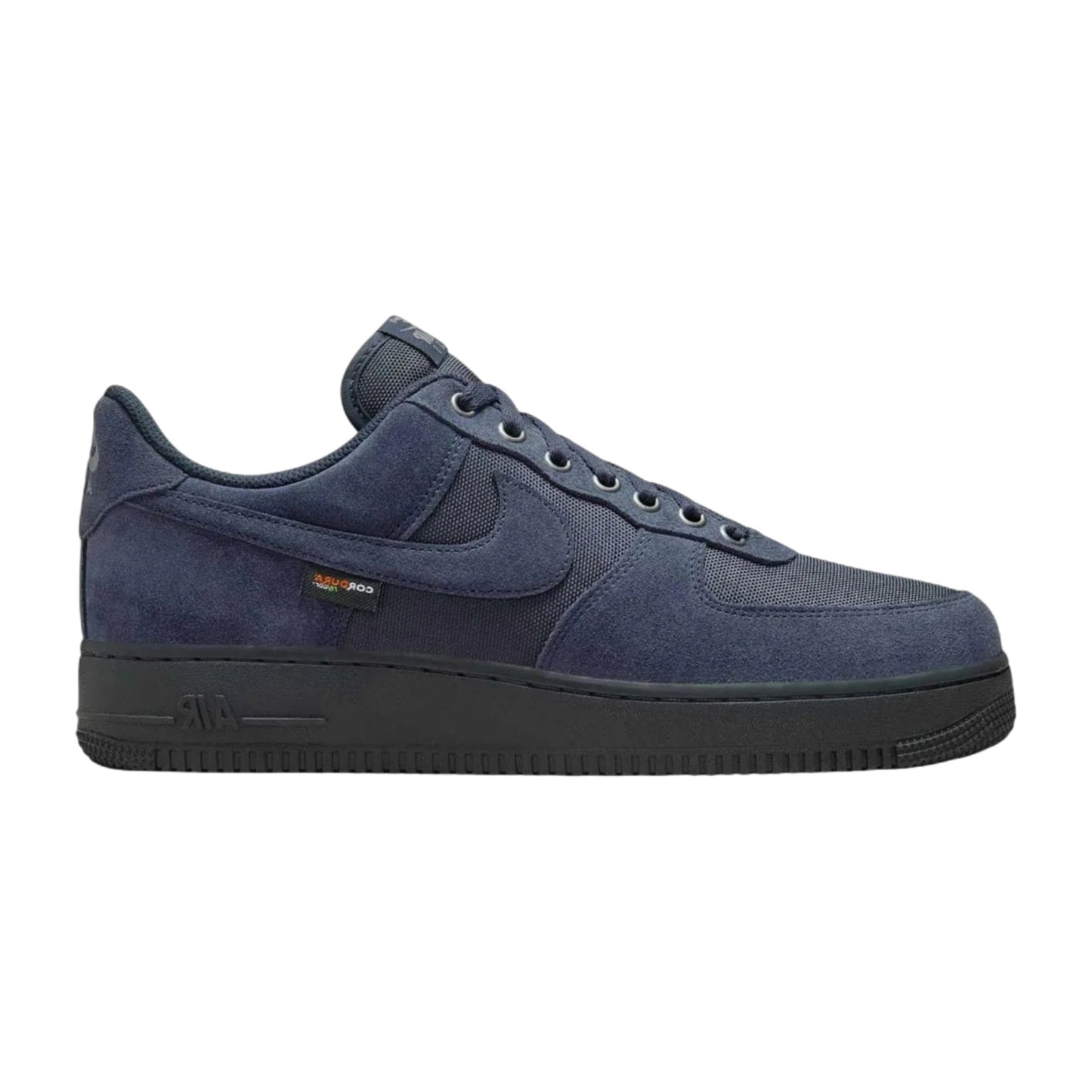 Nike Air Force 1 '07 Cordura Men's Sneakers — Dark Obsidian Low-Top