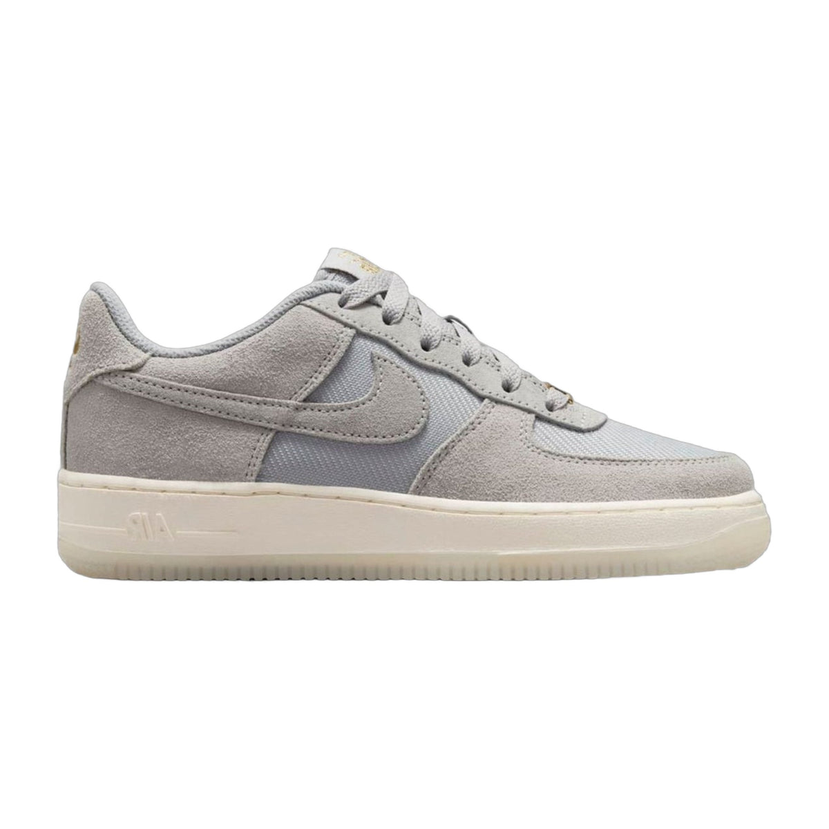 [fz1022-001] Grade School Nike Air Force 1 Lv8 3 Bg 'light Smoke'