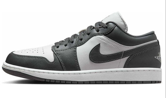 Men's Air Jordan Retro 1 Low 'Grey White'
