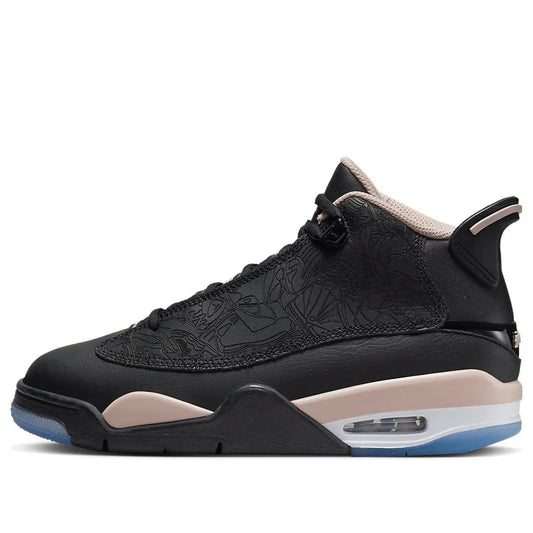[dv1360-021] Grade School Air Jordan Dub Zero 'black White Fossil Stone'
