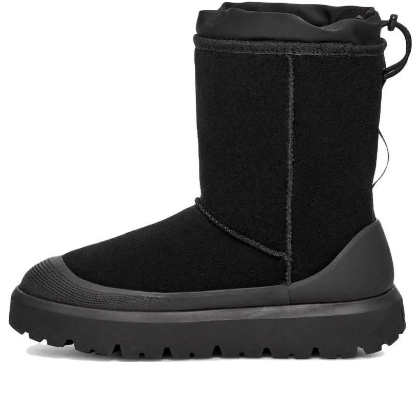 [1143992-bblc] Mens Ugg Classic Short Weather Hybrid 'black' - Black