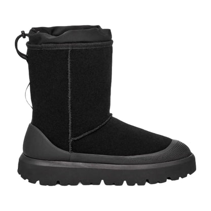 [1143992-bblc] Mens Ugg Classic Short Weather Hybrid 'black' - Black