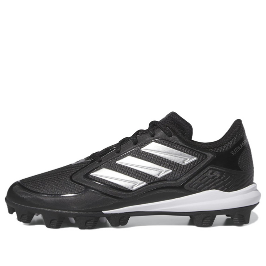 [ig7138] Womens adidas Purehustle 3 Md 'core Black Silver Metallic'