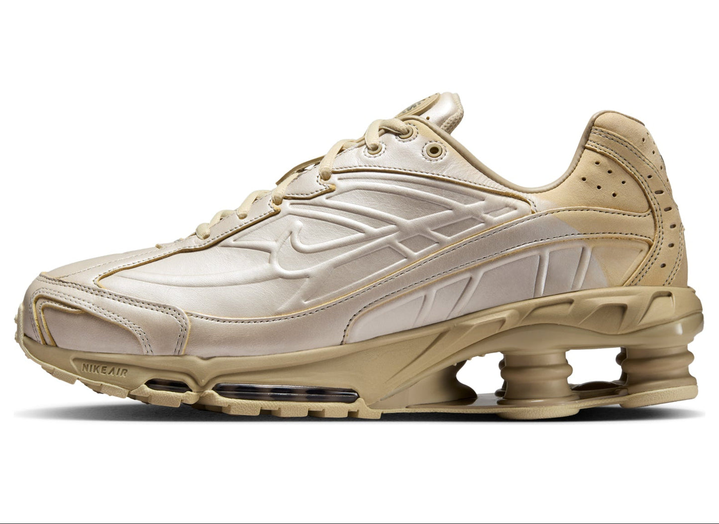Nike Men's Shox Ride 2 PRM Metallic Silver/Desert Khaki