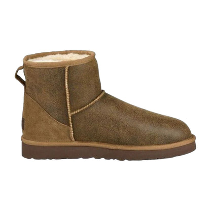[1007307-bjce] Mens Ugg Classic Mini Bomber Fleece Lined 'chestnut' - Bomber Jacket/chestnut