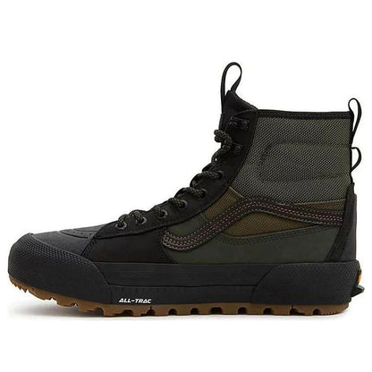 [vn0a5i11biq] Mens Vans Ua Sk8-hi Gore-tex Mte-3 - Olive/black