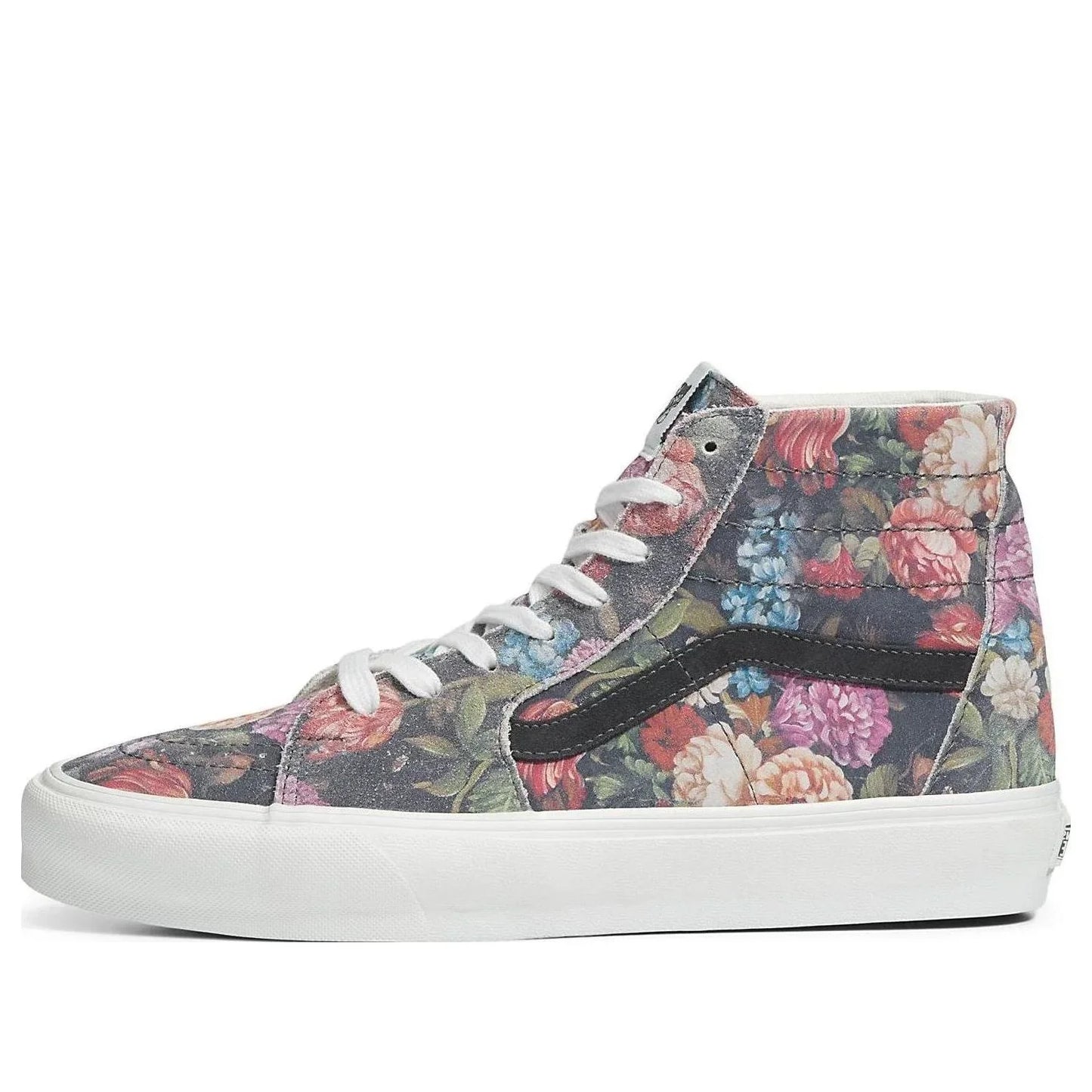 [vn0a7q621xm] Mens Vans Moody Floral Sk-hi Tapered 'greywhite' - Floral