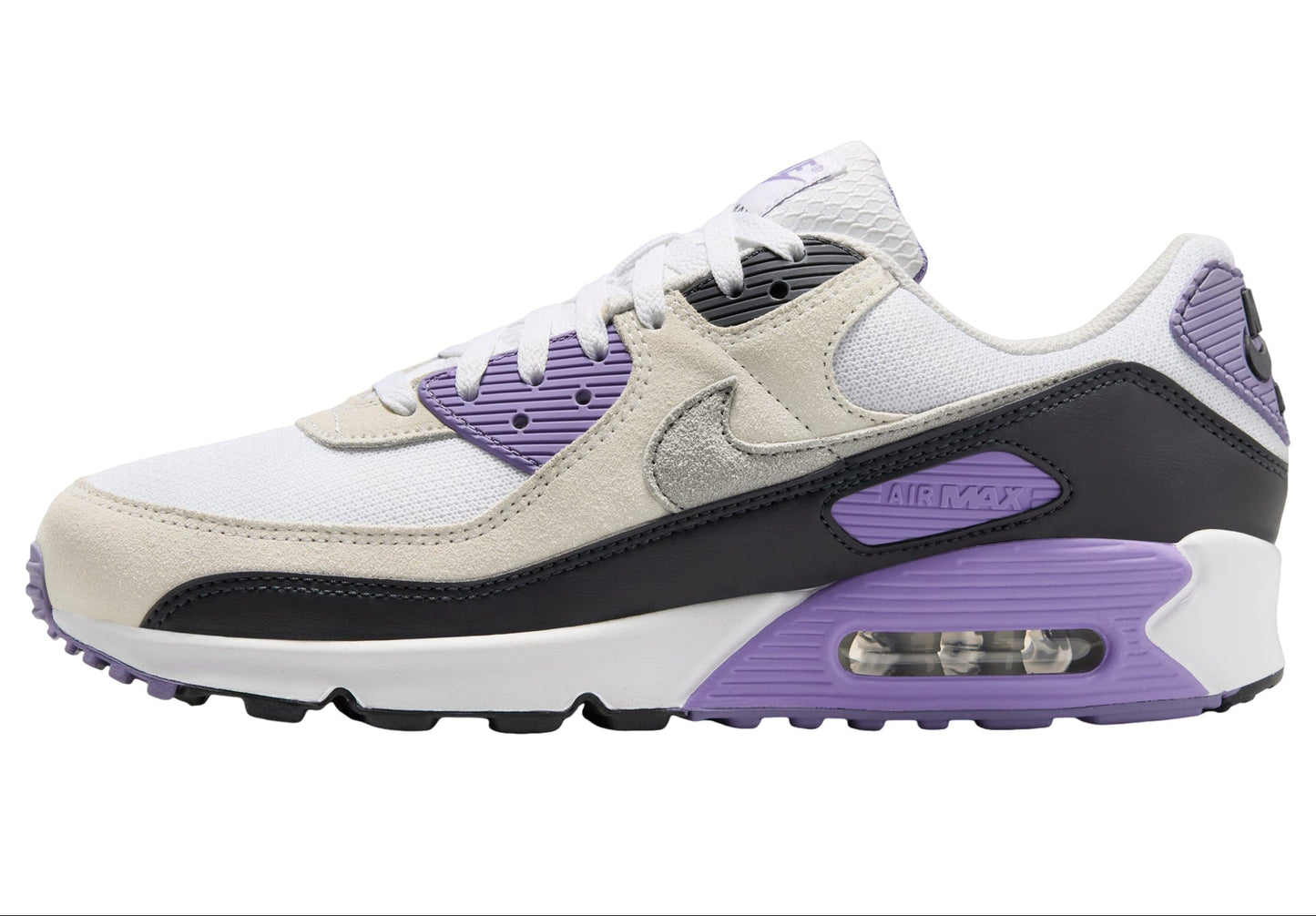 [dm0029-114] Mens Nike Air Max 90 'white Dusty Amethyst'