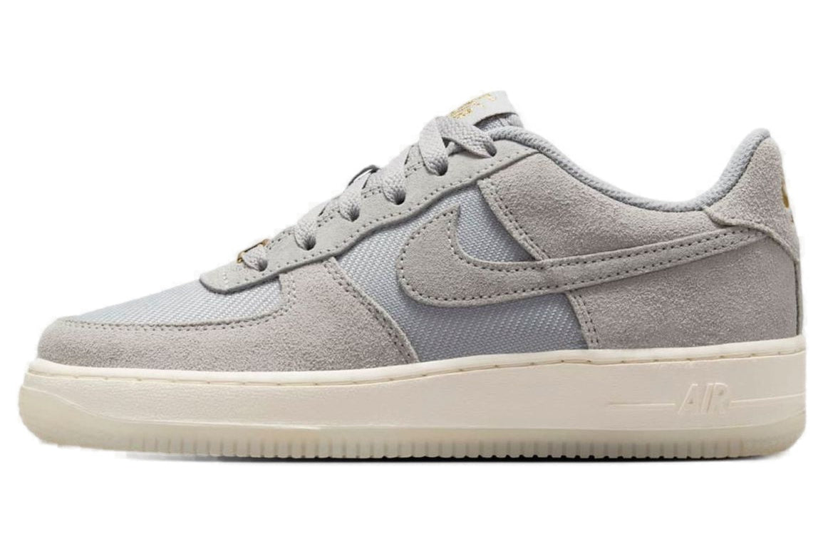 [fz1022-001] Grade School Nike Air Force 1 Lv8 3 Bg 'light Smoke'