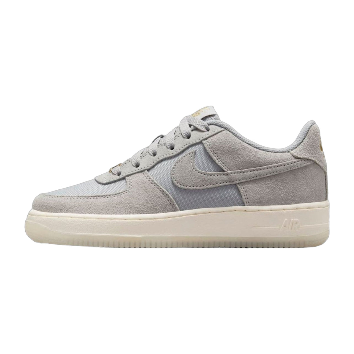 [fz1022-001] Grade School Nike Air Force 1 Lv8 3 Bg 'light Smoke'