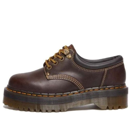 Unisex Dr. Martens 8053 Arc Crazy Horse Leather Platform Casual Shoes