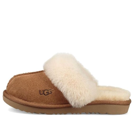 Youth UGG Cozy II Slippers - Chestnut
