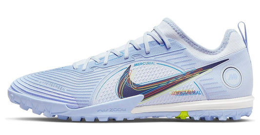 Nike Men's Mercurial Air Zoom Vapor 14 Pro Tf 'Football Grey Light Marine' Sneakers