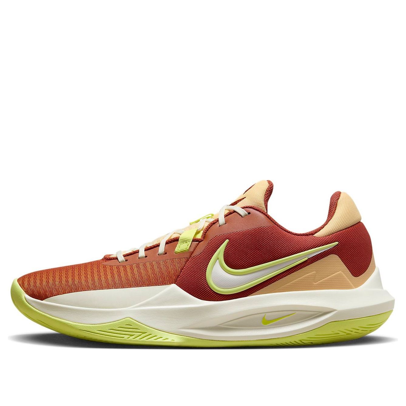 Nike Men's Precision 6 Rugged Orange/Light Lemon Twist