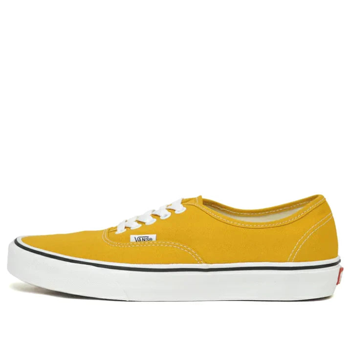 [vn0a5jmpf3x] Mens Vans Ua Authentic Color Theory 'golden Yellow' - Color Theory Checkerboard Yellow White