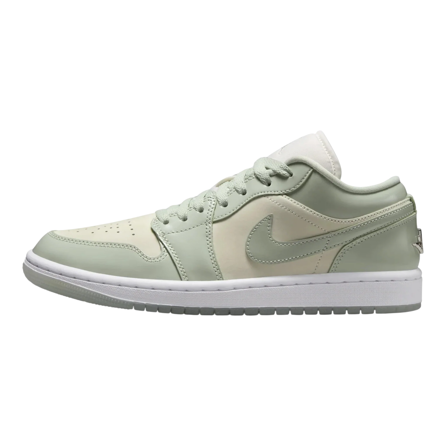 Nike Air Jordan 1 Low SE Women's Sneakers — Sail & Seafoam Leather Low-Top