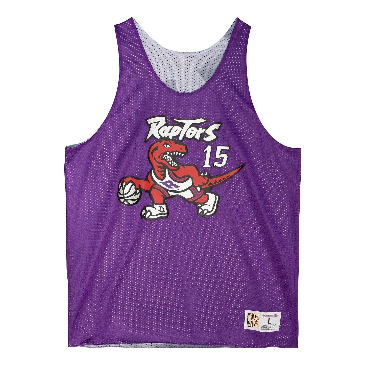 Men's Mitchell & Ness Reversible Mesh Tank Raptors Vince Carter