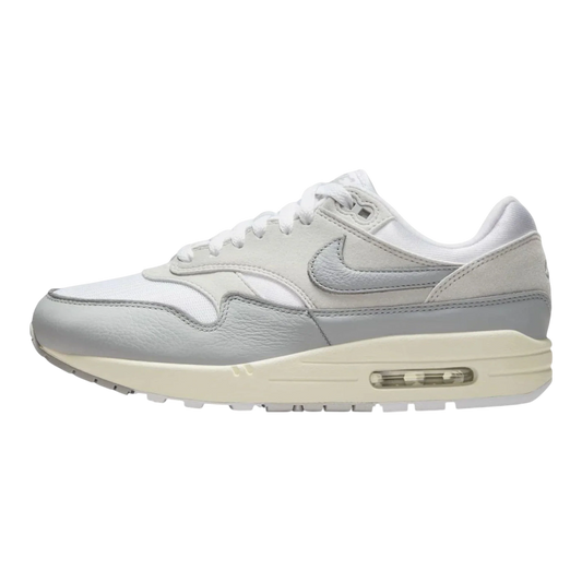 Nike Air Max 1 '87 Women's Sneakers — Pure Platinum & Light Smoke Grey Low-Top
