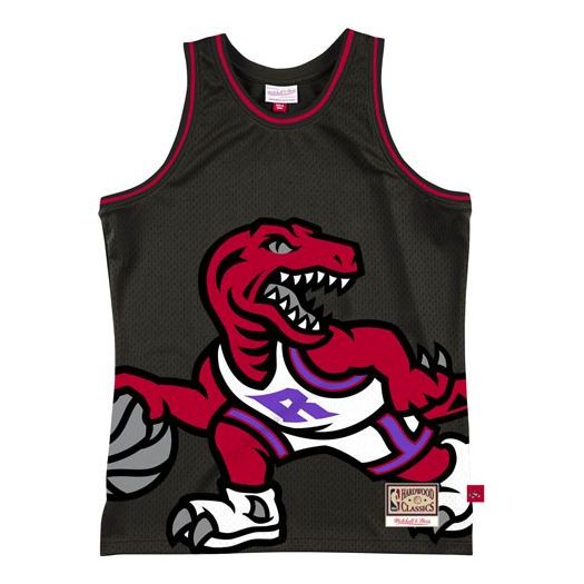 Men's Mitchell & Ness Blown Out Fashion Jersey Raptors