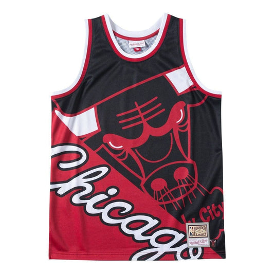 Mitchell & Ness Men's Big Face Fashion Tank 5.0 Bulls Tank Tops