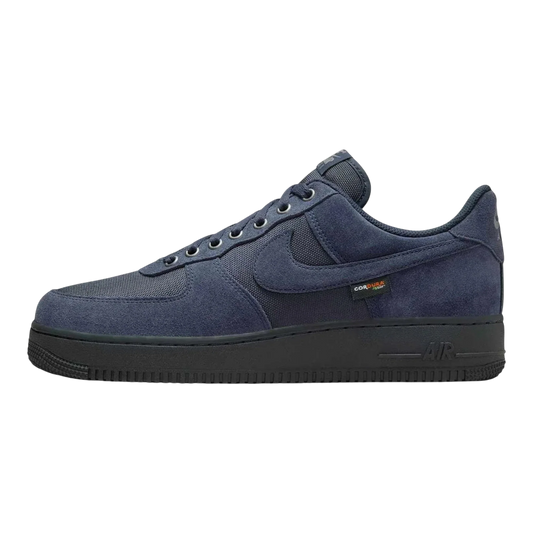 Nike Air Force 1 '07 Cordura Men's Sneakers — Dark Obsidian Low-Top