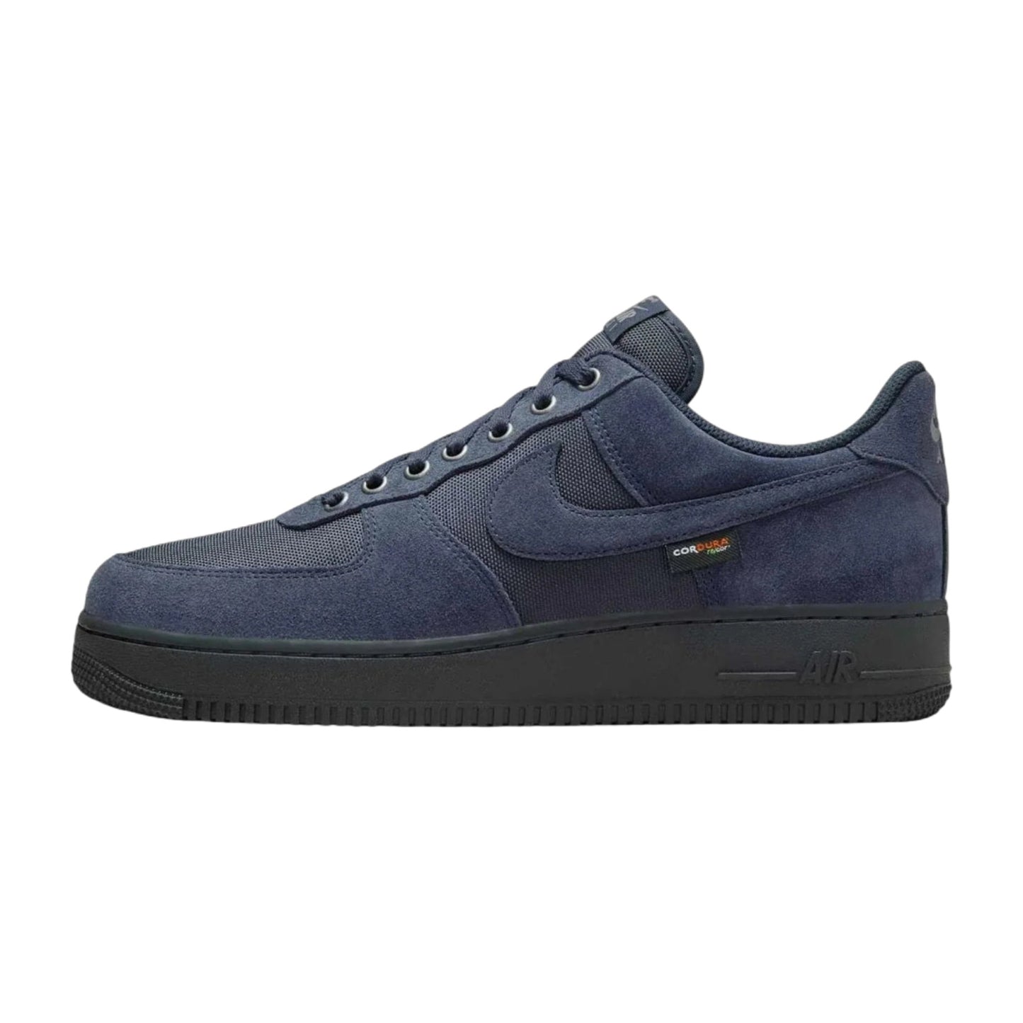 Nike Air Force 1 '07 Cordura Men's Sneakers — Dark Obsidian Low-Top