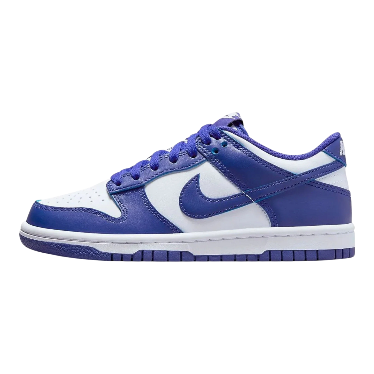 Nike Dunk Low Big Kids' (GS) Sneakers — White & Concord Low-Top