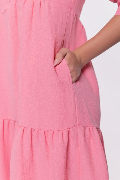 Mali Dress 42" (Pink)