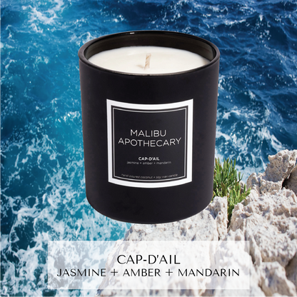 Matte Black Candle - Malibu Apothecary