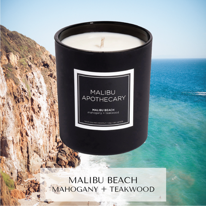 Matte Black Candle - Malibu Apothecary