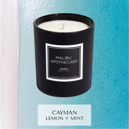 Matte Black Candle - Malibu Apothecary