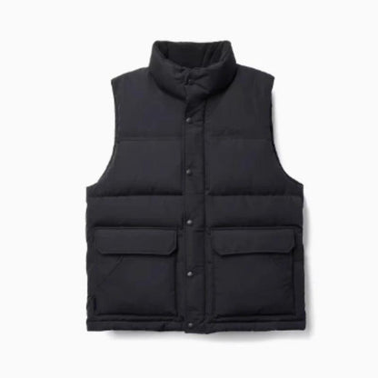 White Duck Down Vest - Ultra-Effective Three-Proof Jacket for Men