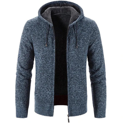 Men's Stylish Fleece Cardigan Jacket