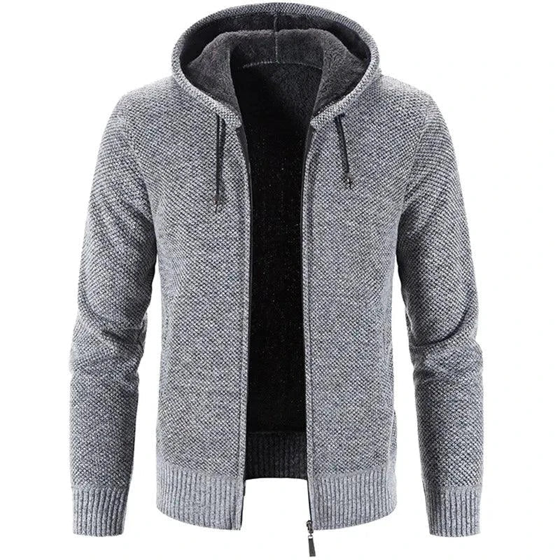 Men's Stylish Fleece Cardigan Jacket
