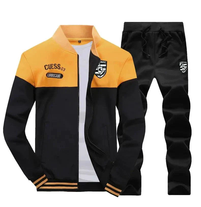 Two-Piece Casual And Comfortable Men'S Casual Pants And Sweater