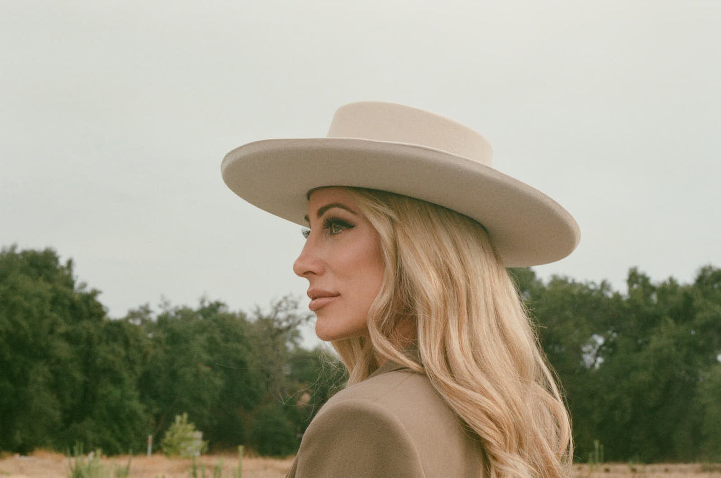 Marme Hats The Fierce Bolero in Sand