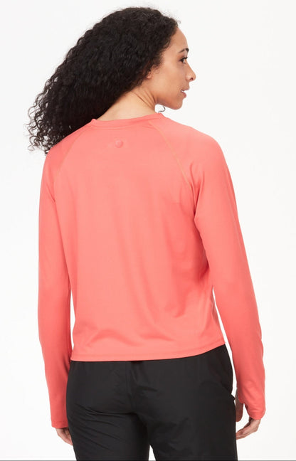 Marmot Women's Windridge Ls Upf 50 Crew Neck T-Shirt Tee Shirt