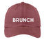 Washed maroon