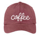 Washed maroon