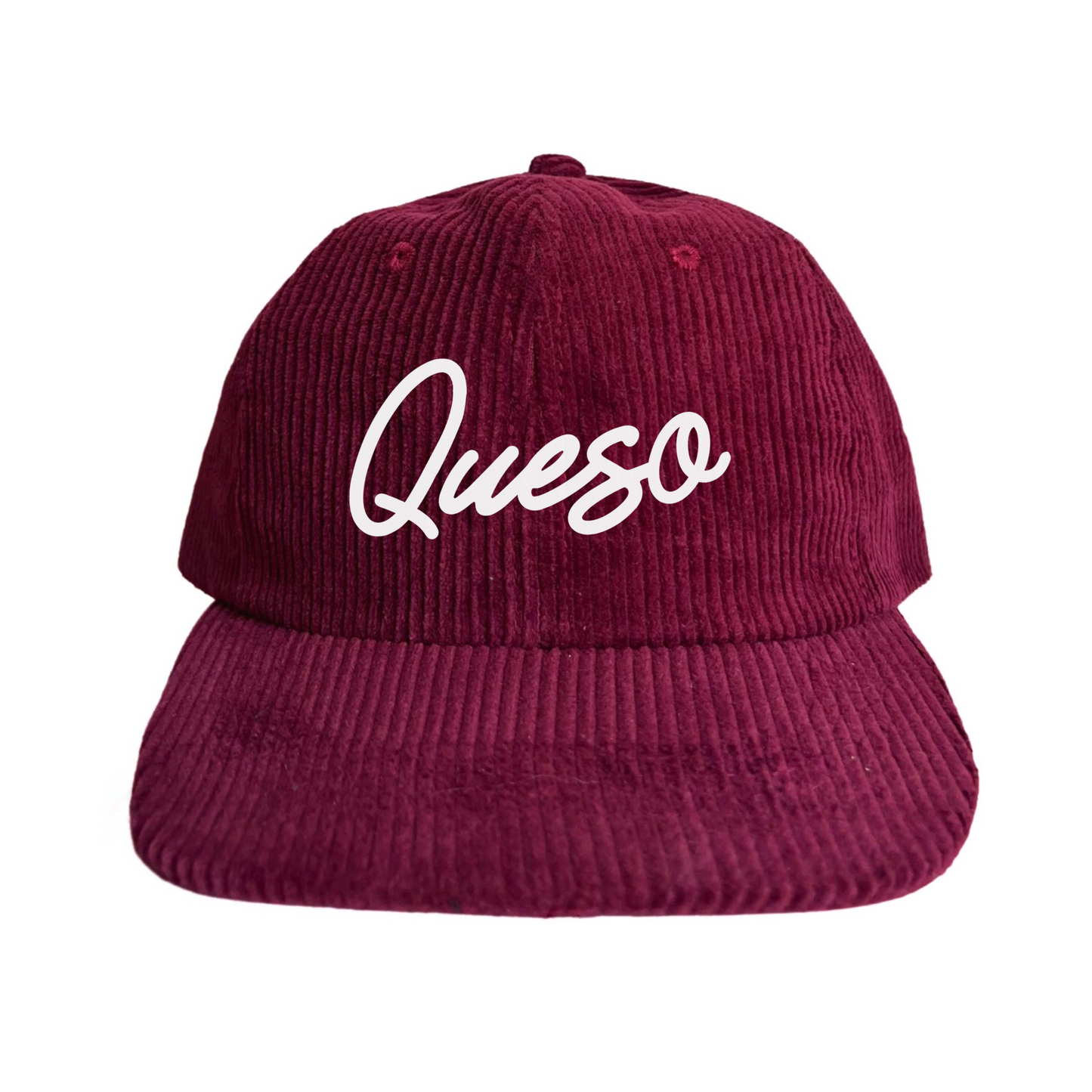 Frankie Jean Queso cursive Corduroy Cap