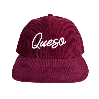 Frankie Jean Queso cursive Corduroy Cap