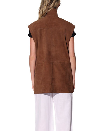 CHESTNUT SUEDE-