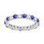 Blue, White