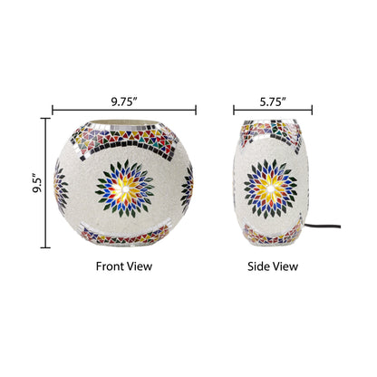 White/ Multicolor-