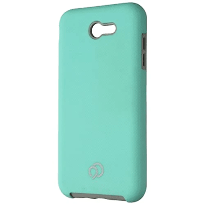 Nimbus9 Latitude Series Dual Layer Case for Samsung Galaxy J7 (2017) - Teal/Gray