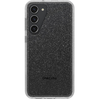 Otterbox Galaxy S23 Symmetry Series Case - Stardust (Clear/Glitter), Ultra-Sleek, Wireless Charging Compatible, Raised Edges Protect Camera & Screen