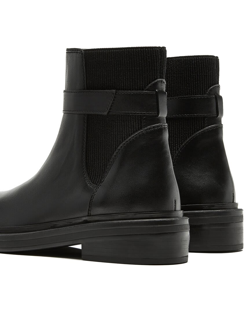 BLACK LEATHER-