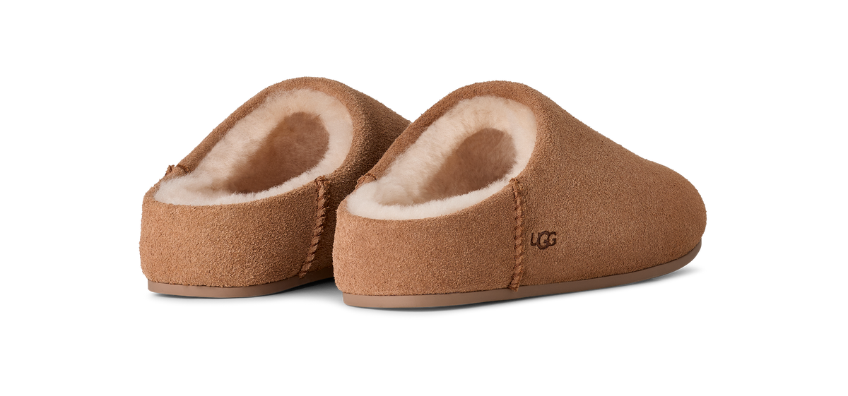 UGG Elea Womens Slip-On Clogs — Chestnut Suede