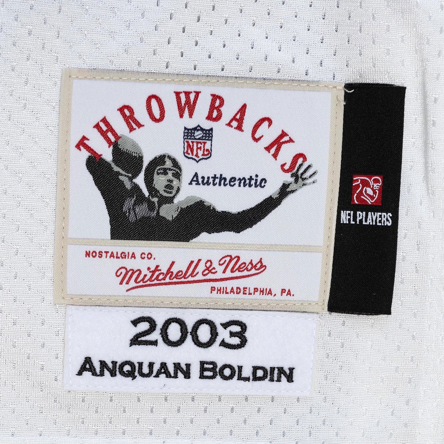 Men's Mitchell & Ness NFL Authentic Jersey Cardinals 2003 Anquan Boldin