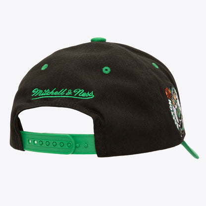 Mitchell & Ness Men's NBA Block Sweep Pro Snapback Celtics